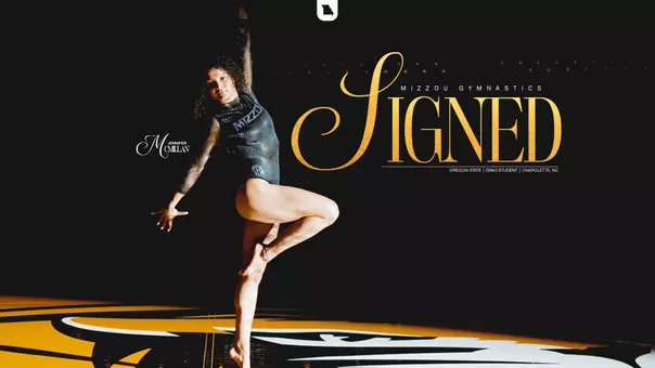 Oregon State graduate student Jennifer McMillan announces her transfer commitment to Mizzou gymnastics.