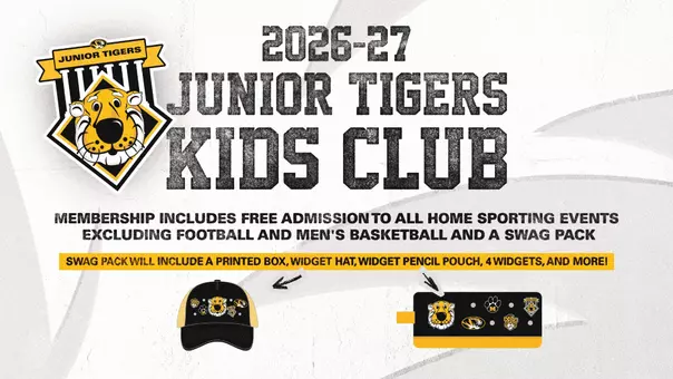 2026-27 Junior Tigers Kids Club membership on sale now!