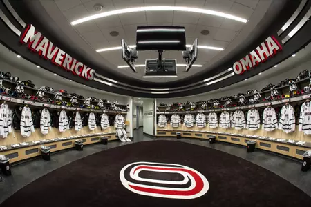 Omaha Hockey locker room