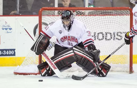Massa Named NCHC Goaltender of Week - Omaha Athletics
