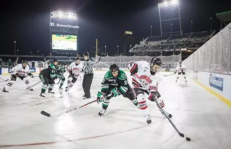 Outdoor Game Goes To UND, 5-2 - Omaha Athletics