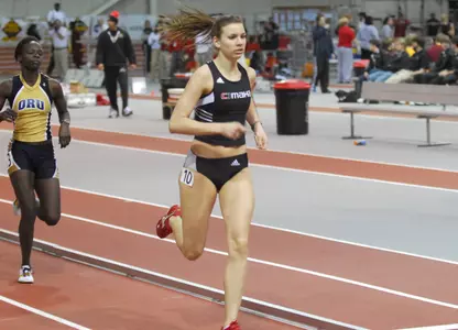 4x200 Relay Team Sets School Mark at KU Relays - Omaha Athletics
