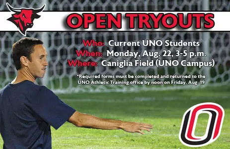 Men's Soccer To Hold Open Tryout For Students on A - Omaha Athletics
