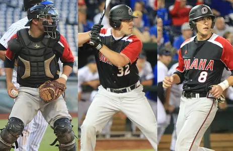 Senior Baseball Trio Named Independent All-Confere - Omaha Athletics