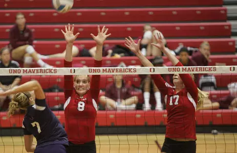 Sorensen Tallies 26 Kills As Mavs Fall Twice in De - Omaha Athletics