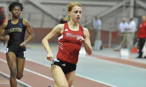 Mavericks Advance To Finals in Day One of Track Na - Omaha Athletics