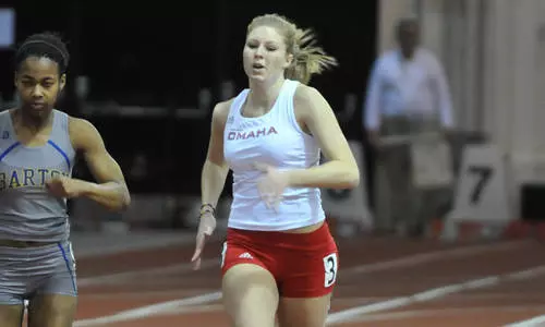 Mihalinec Sets School Record at Indoor Nationals - Omaha Athletics