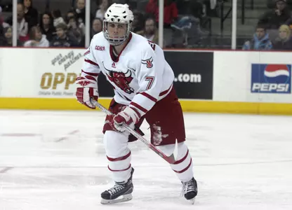 Del Grosso Named CCHA Defenseman of the Week - Omaha Athletics