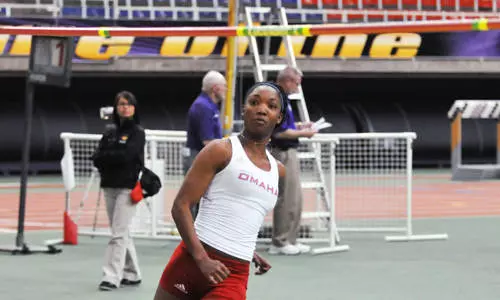 Laidley Sets School High Jump Record at Northern I - Omaha Athletics