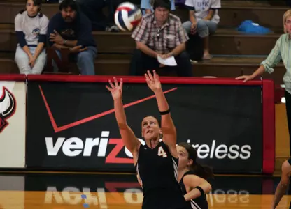 Agnew Named NCC Setter of the Week - Omaha Athletics