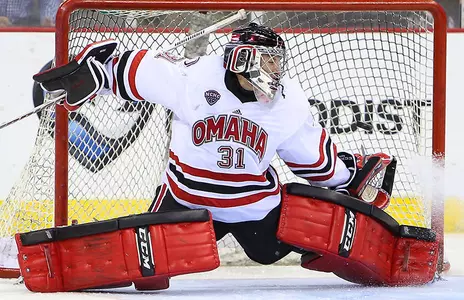 Massa Named NCHC Goaltender of the Week - Omaha Athletics