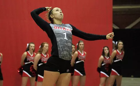 Mavericks Dominate in Sweep of South Dakota State - Omaha Athletics