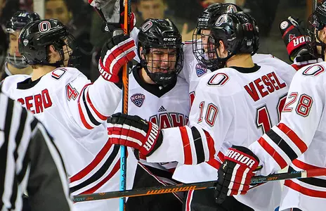 No. 12/13 Omaha Resumes NCHC Slate vs. No. 10 DU - Omaha Athletics