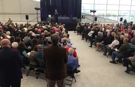 UNO Dedicates Baxter Arena
