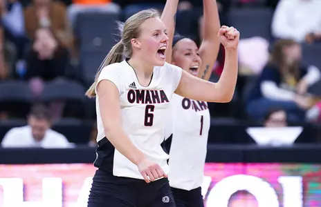 Schmale Breaks Blocks Record in Mavs' 3-1 Triumph - Omaha Athletics