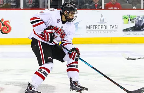 Peterson Named NCHC Rookie of Month - Omaha Athletics