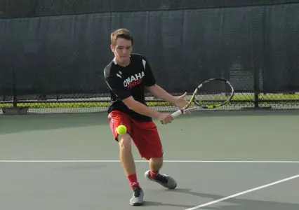 Men?s Tennis Drops Hard-Fought Match with Badgers - Omaha Athletics