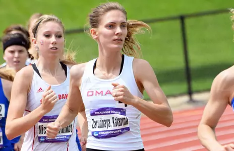 Zarudnaya's Record Helps Mavs To Fifth at Summit - Omaha Athletics