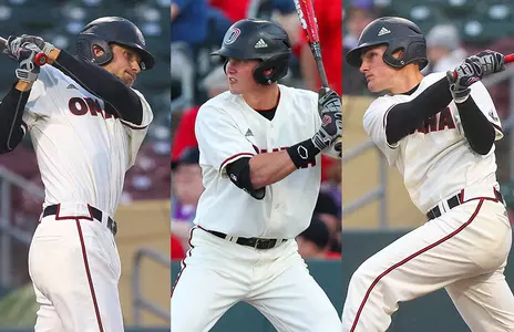 Omaha Baseball Trio Named Academic All-District - Omaha Athletics
