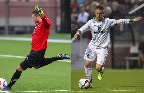 Ghitis, Moulton Named Summit League Players of the Week - Omaha Athletics