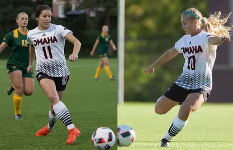 Doetsch, Roux Earn Summit League Honors - Omaha Athletics