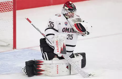 Weninger Named NCHC Goaltender of the Week - Omaha Athletics