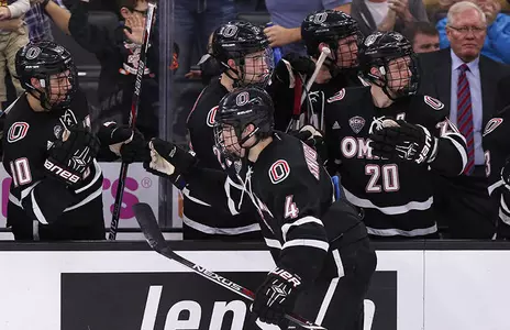 No. 17 Mavericks Open NCHC Playoffs at No. 6 Denver - Omaha Athletics