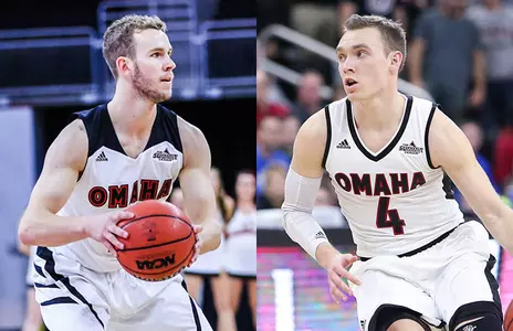 Allbery, Erickson Named to NABC Honors Court - Omaha Athletics