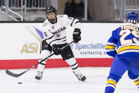 Ortega Named NCHC Player of the Month - Omaha Athletics