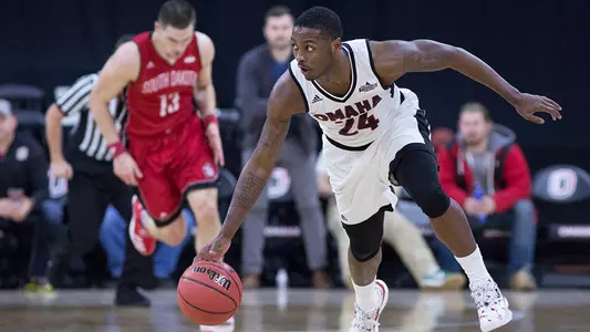 Mavericks Topple South Dakota, 91-83 - Omaha Athletics