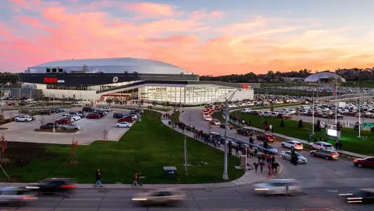 Baxter Arena Parking