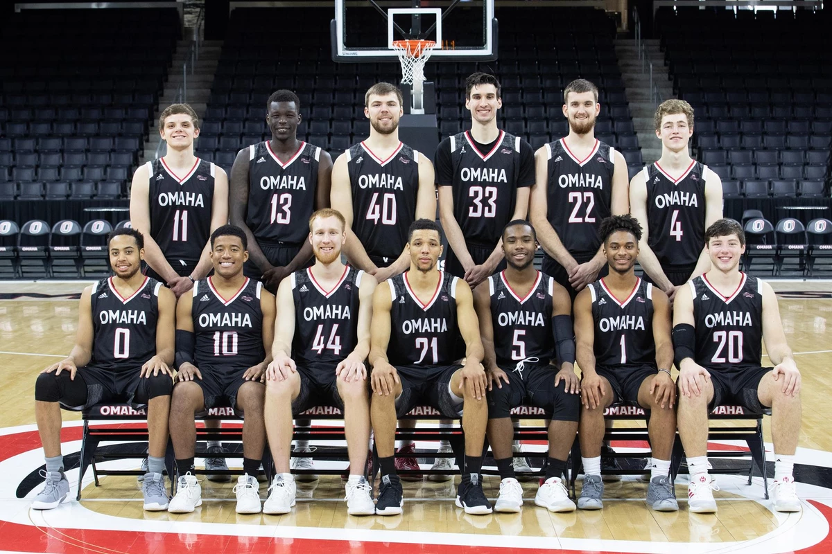 2018-19 Omaha Men's Basketball Team