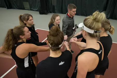 Women's Tennis Huddle