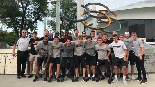 Omaha men's soccer at Olympic Stadium