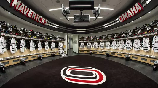 Hockey locker room