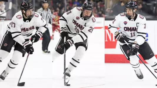 (L to R): Taylor Ward, Fredrik Olofsson, Mason Morelli