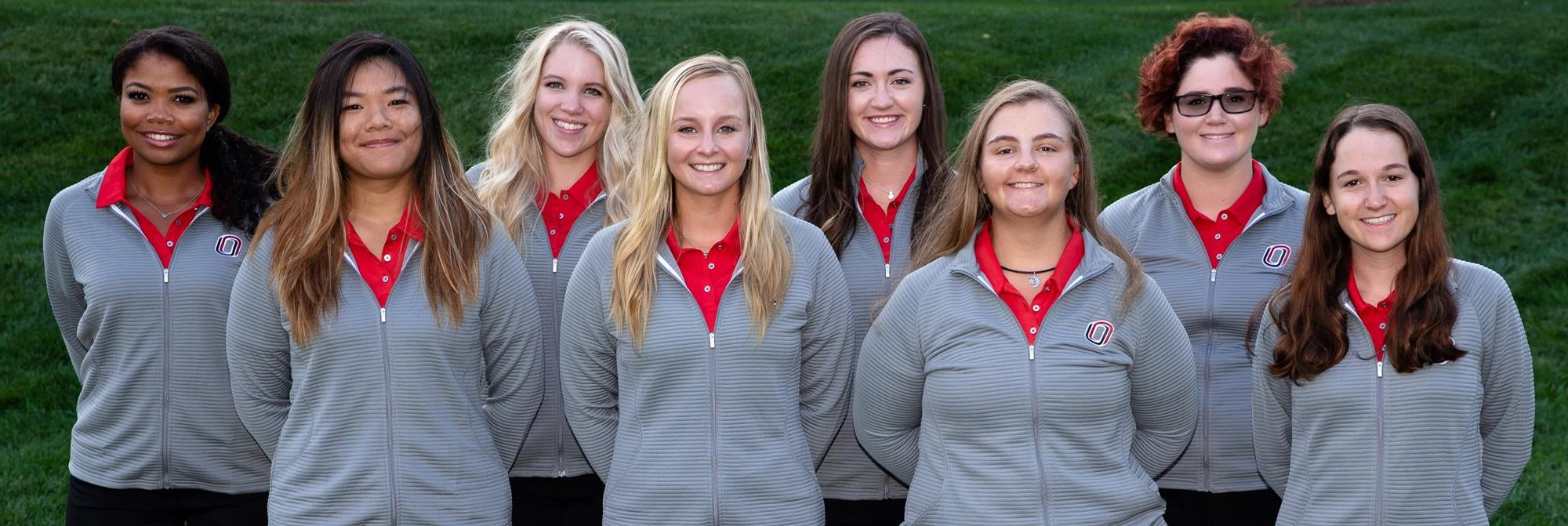 2019-20 Omaha women's golf team photo