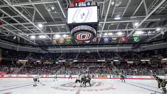 Baxter Arena Face Off vs WMU
