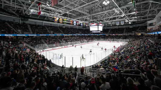 Baxter Arena vs Wisconsin hockey