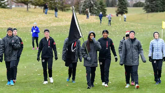 Team at Summit League Cross Country Championship