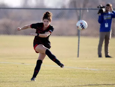 BROOKINGS, SD - OCTOBER 30: Omaha at South Dakota State University at Fischback Soccer Field in Brookings, SD. (Photo by Dave Eggen/Inertia)