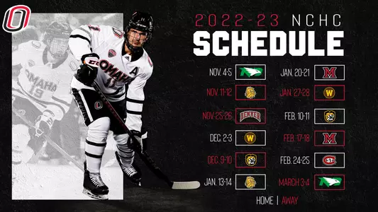 NCHC Schedule 2022-23