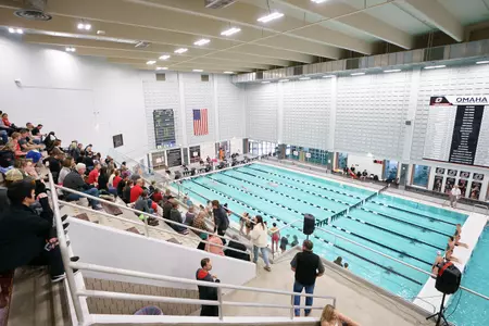 H&K Pool, the on-campus home of Omaha Swimming & Dive.