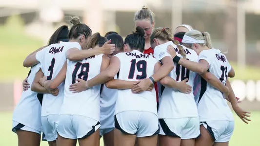 Soccer huddle