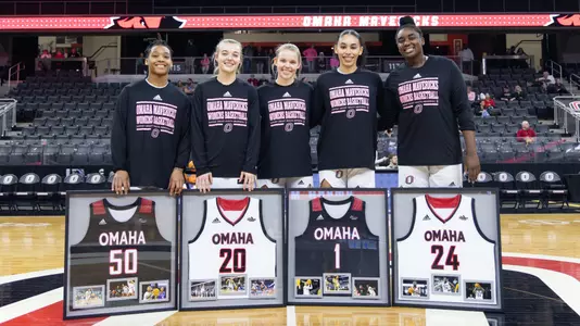 Omaha WBB Senior Day