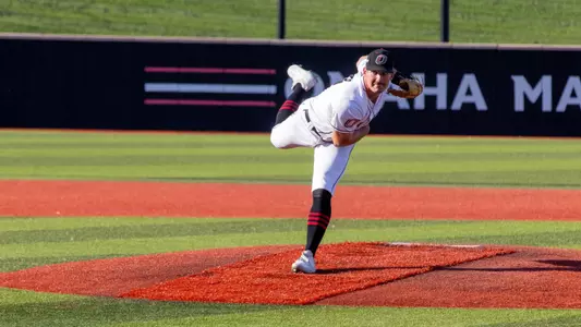 Ben Weber pitches versus SDSU