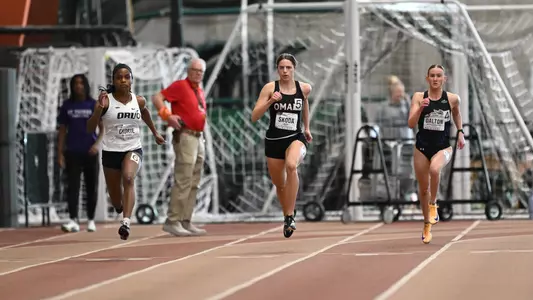 Summit League Indoor Track and Field Championships held at the University of North Dakota on Friday, February 27, 2026.
By Russell Hons