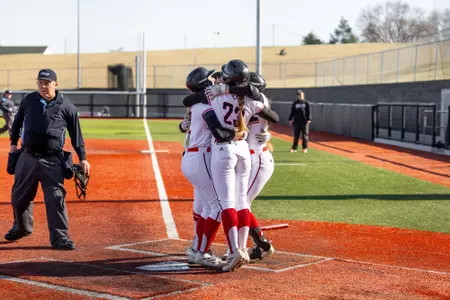 Softball win