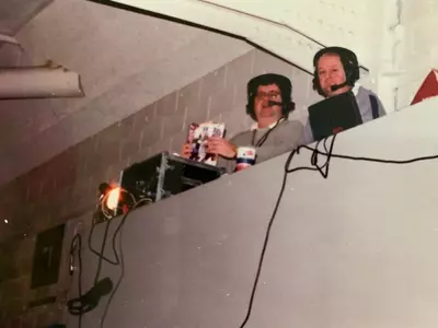Greg Harrington and Terry Leahy