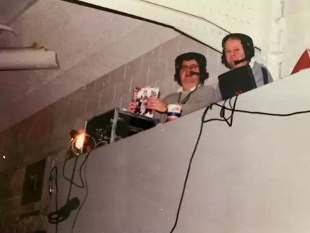 Greg Harrington and Terry Leahy